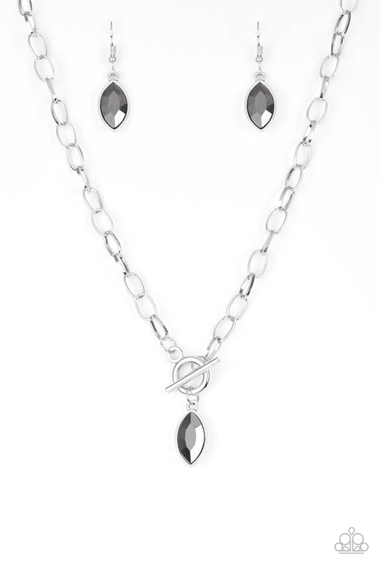 Club Sparkle - Silver Necklace