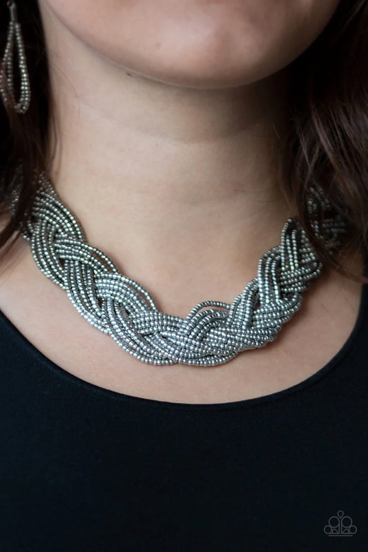 Brazilian Brilliance Silver Necklace