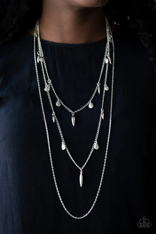 Bravo Bravado - Silver Necklace