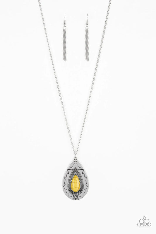 Sedona Solstice - Yellow Necklace