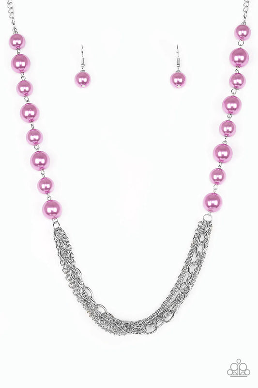 Runaway Bridesmaid Purple Necklace