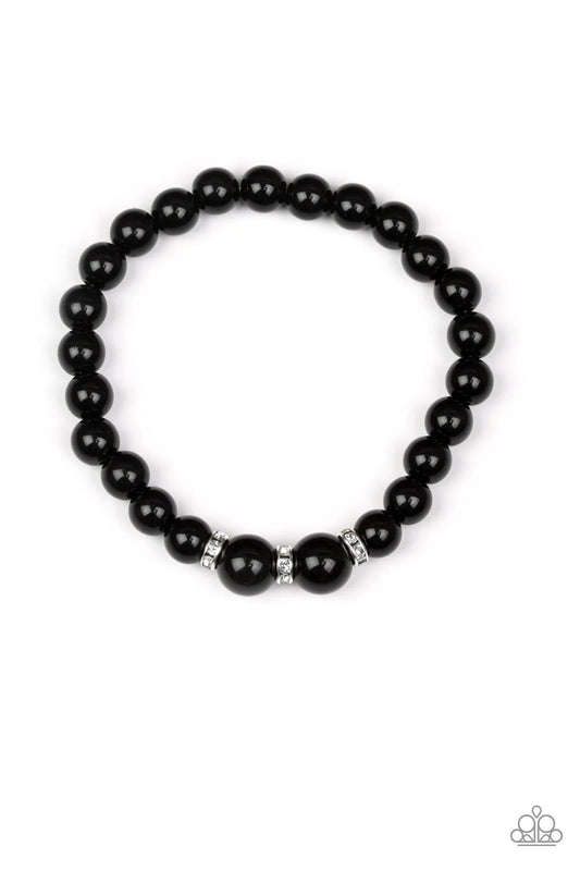 Radiantly Royal - Black Bracelet
