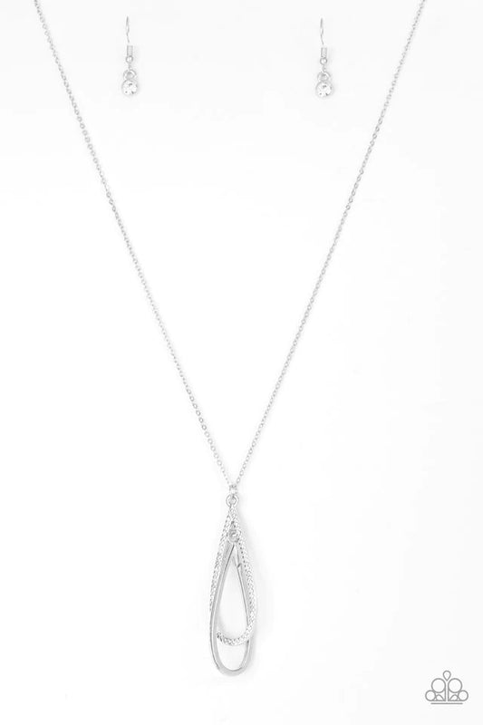 Step Into The Spotlight - White Necklace