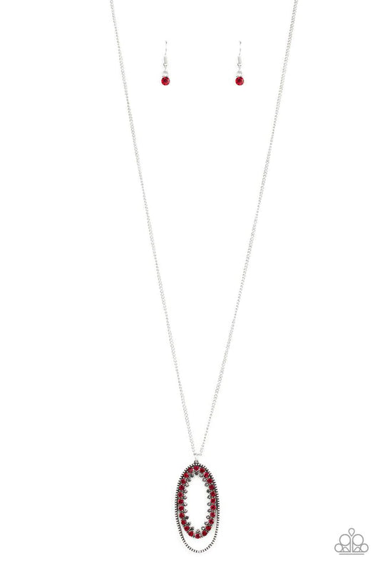Money Mood - Red Necklace