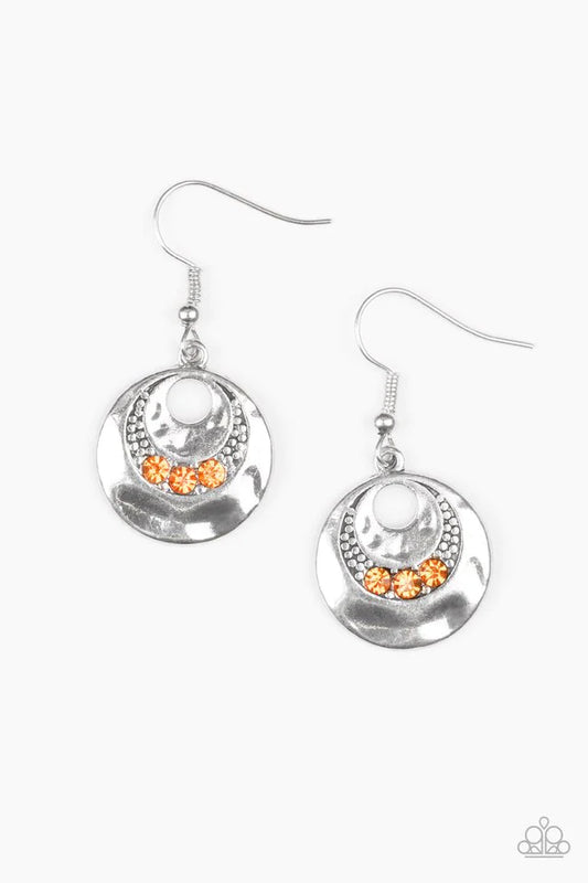 Hard CACHE - Orange Earrings