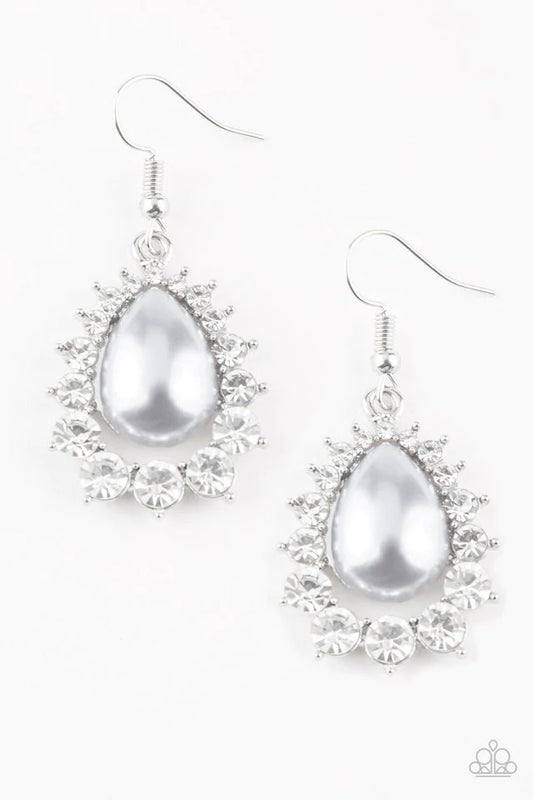 Regal Renewal - Silver Earrings