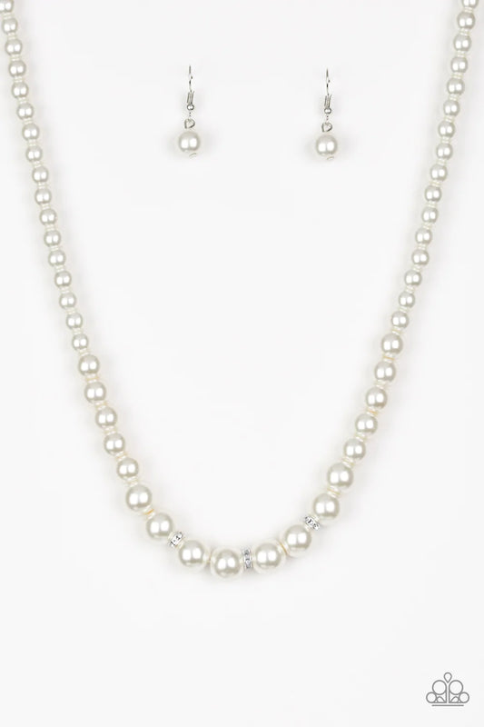 Royal Romance - White Necklace