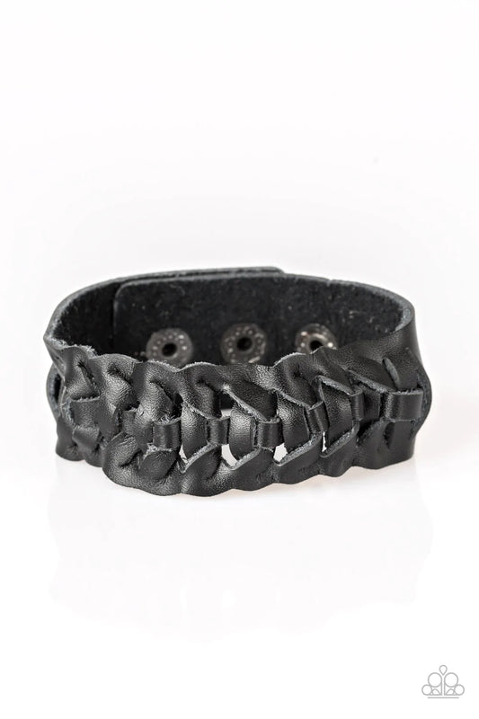 Rustle Up - Black Urban Bracelet