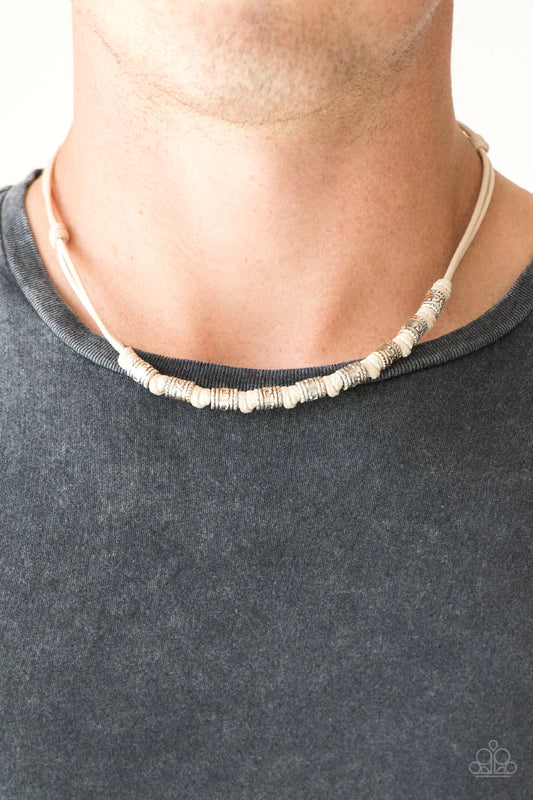 PIRATE First Class - White  Necklace