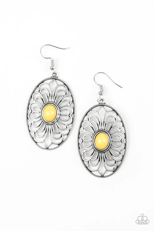 Really Whimsy - Yellow Earrings