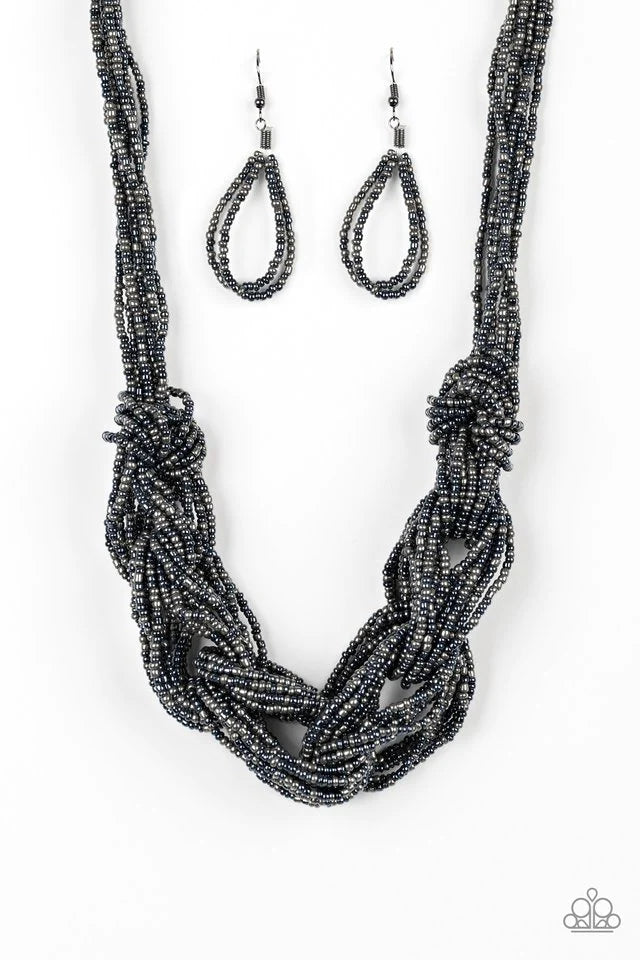 City Catwalk - Blue  Necklace