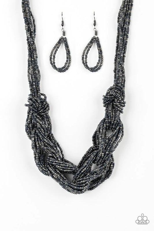 City Catwalk - Blue  Necklace