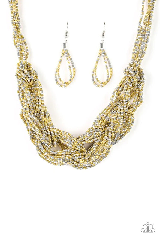 City Catwalk - Gold  Necklace