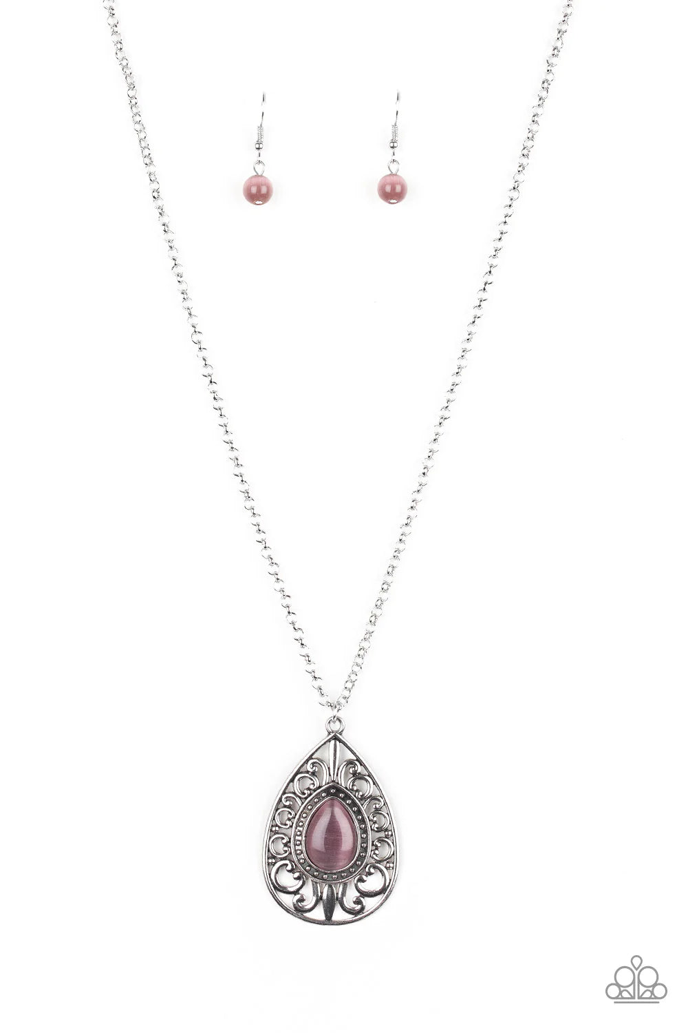 Modern Majesty - Purple  Necklace