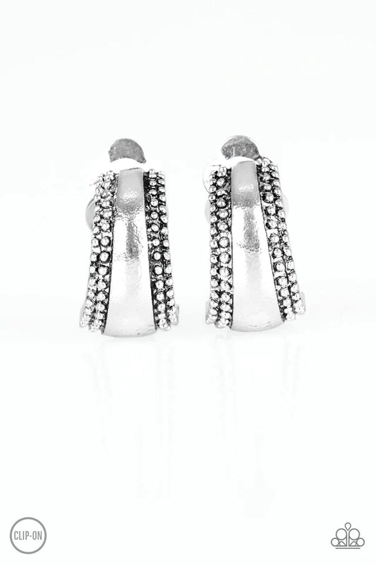 Bells Ringing - Silver Clip-On