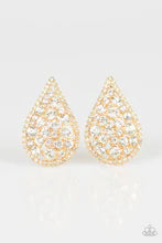 REIGN-Storm - Gold Post Earrings