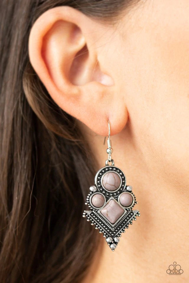 So Sonoran - Silver Earrings