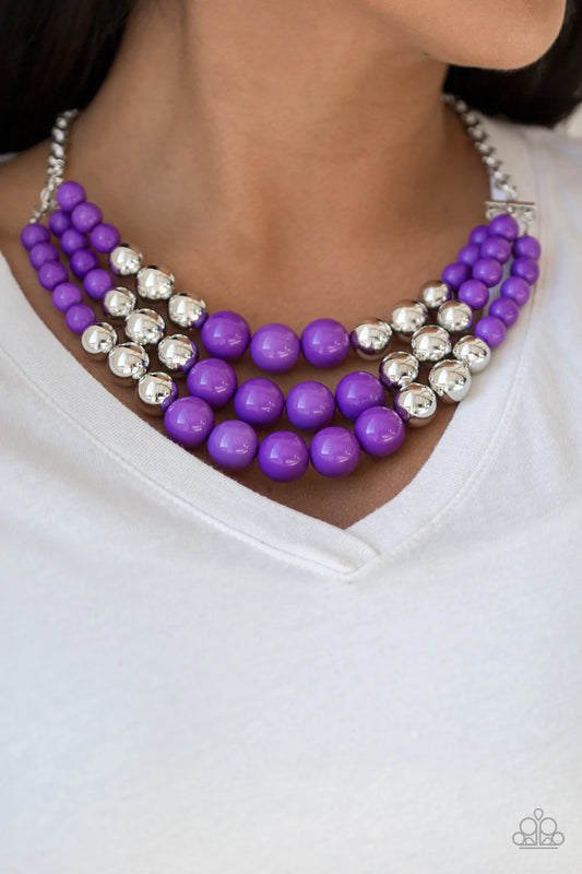 Dream Pop - Purple  Necklace