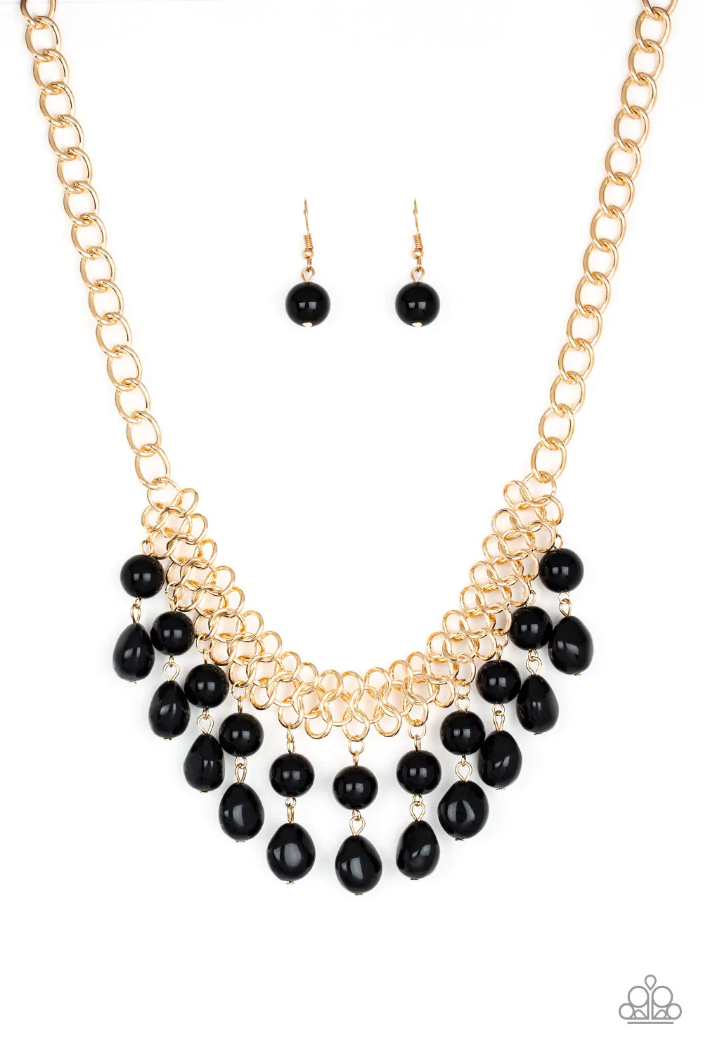 5th Avenue Fleek - Black Necklace
