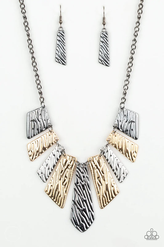 Texture Tigress - Multi Necklace