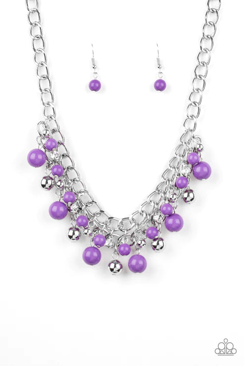 The Bride To BEAD - Purple  Necklace