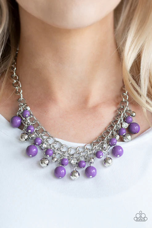 The Bride To BEAD - Purple  Necklace
