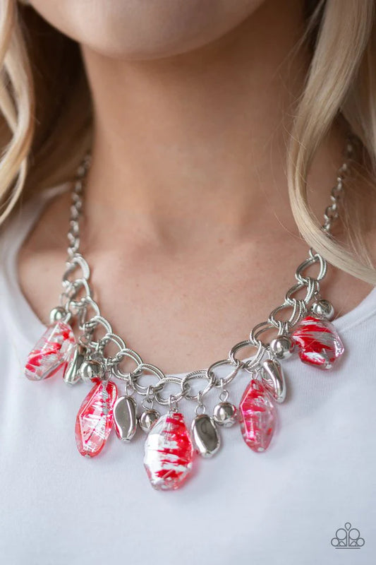 Chroma Drama - Red Necklace