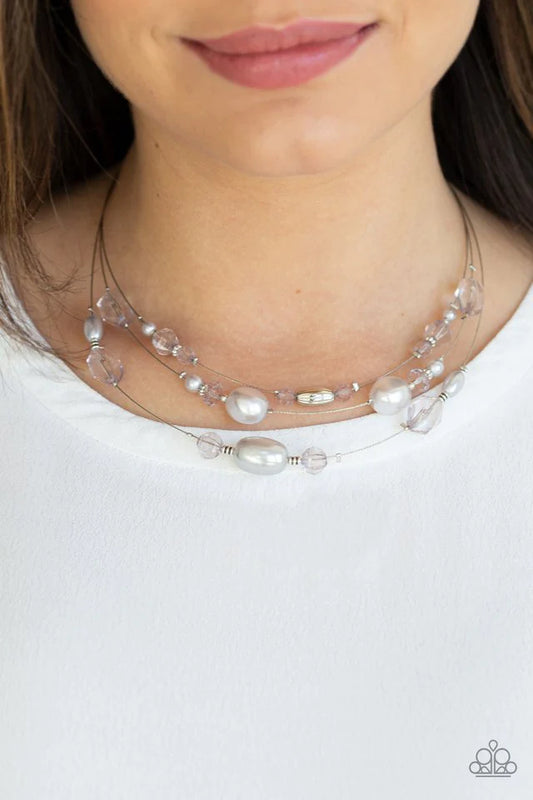 Pacific Pageantry - Silver Necklace