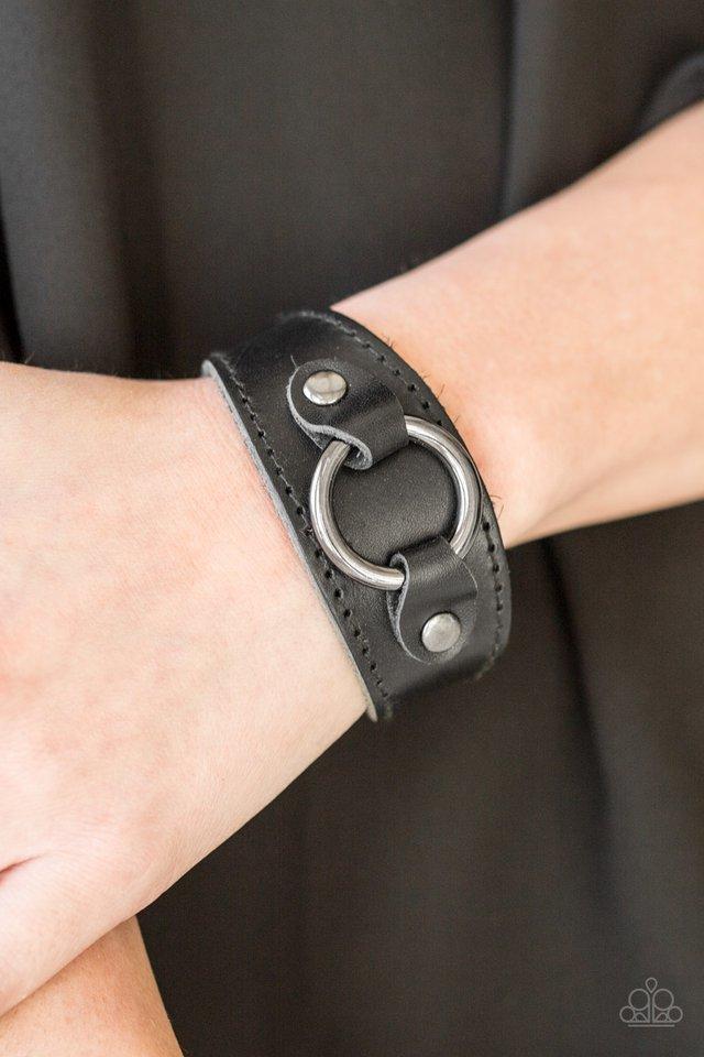 Western Wrangler - Black Bracelet