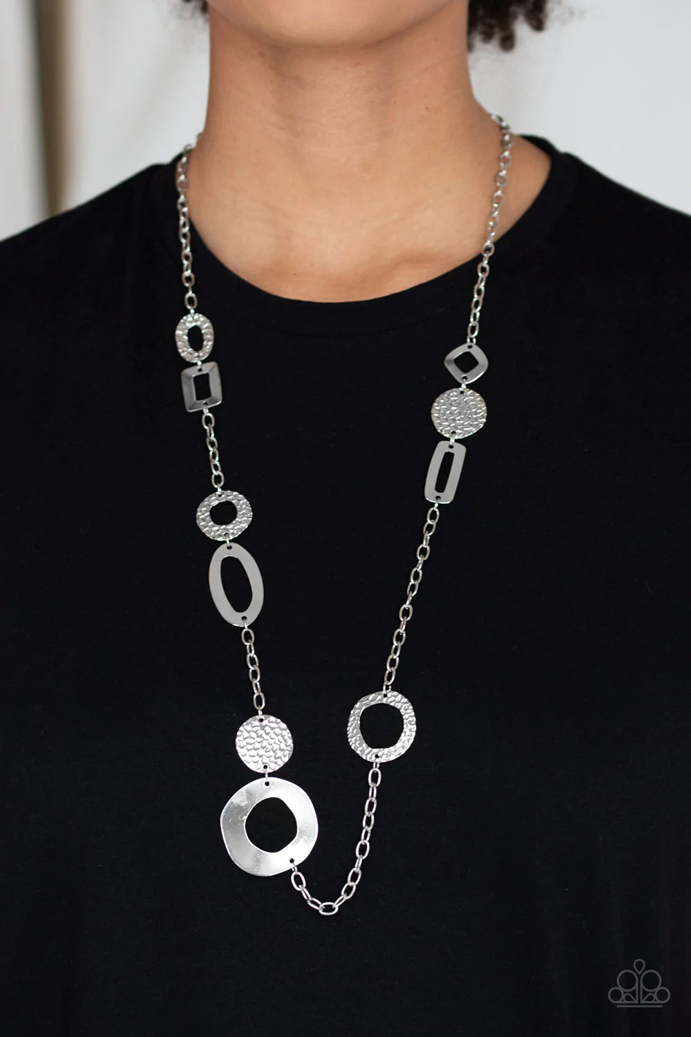 Metro Scene - Silver Necklace