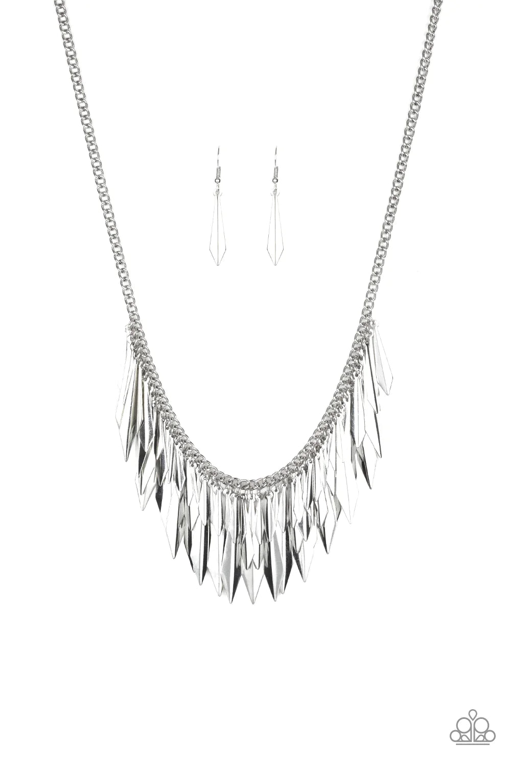 The Thrill-Seeker - Silver Necklace