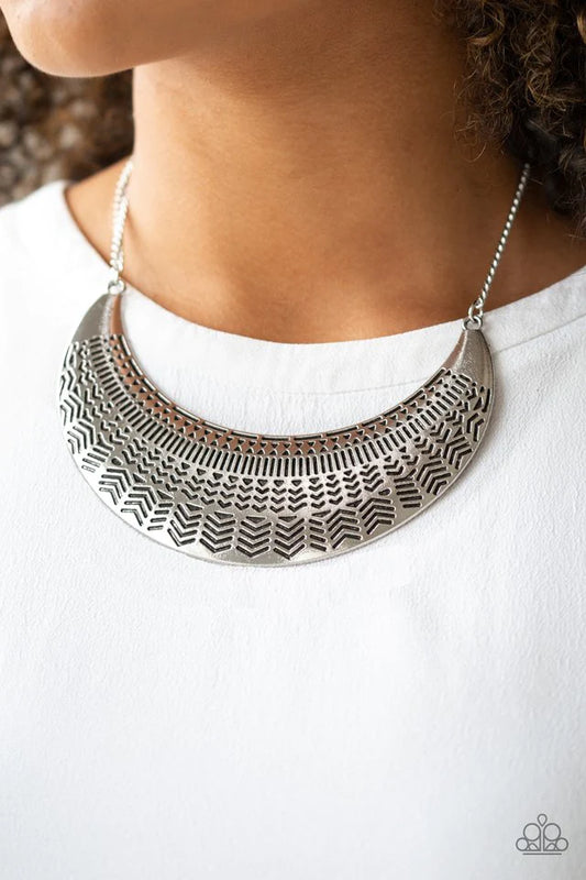 Large As Life - Silver Necklace
