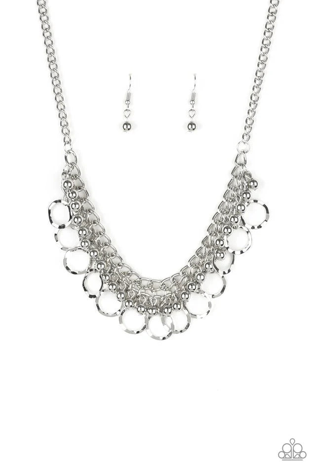 Ring Leader Radiance - Silver Necklace