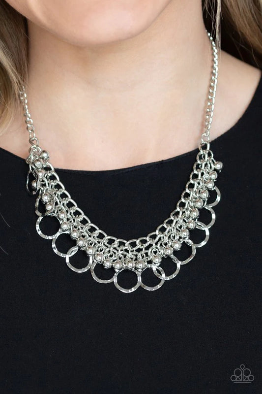 Ring Leader Radiance - Silver Necklace