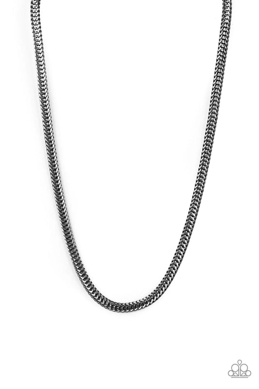 Knockout King - Black Men's Necklace