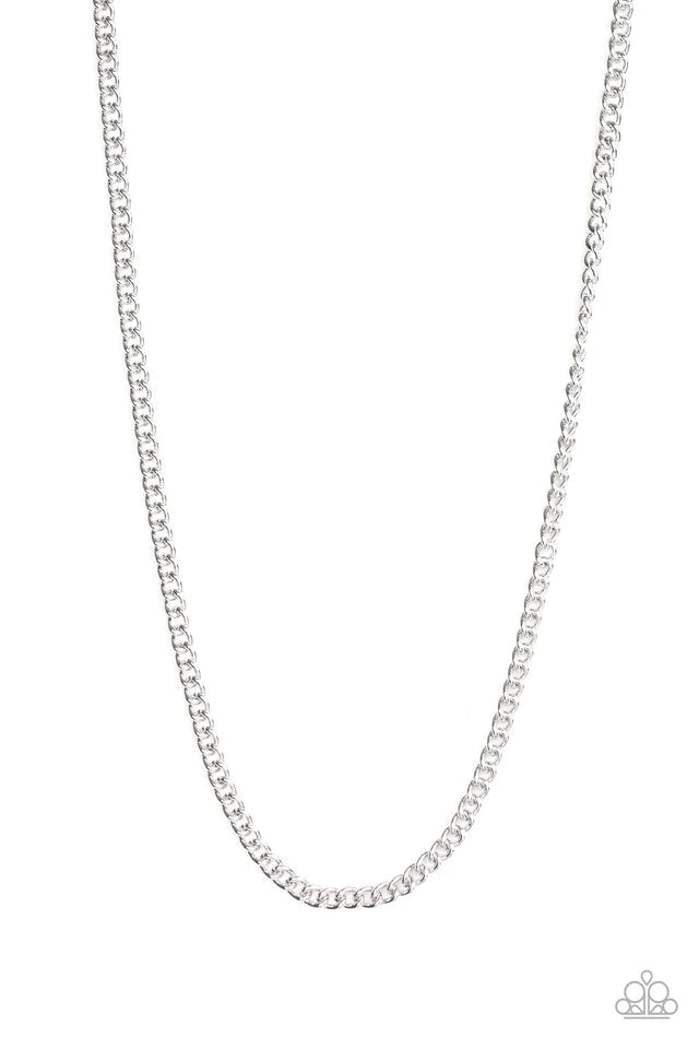 First Rule Of Fight Club - Silver Men's Necklace