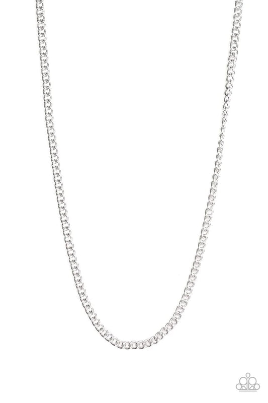First Rule Of Fight Club - Silver Men's Necklace