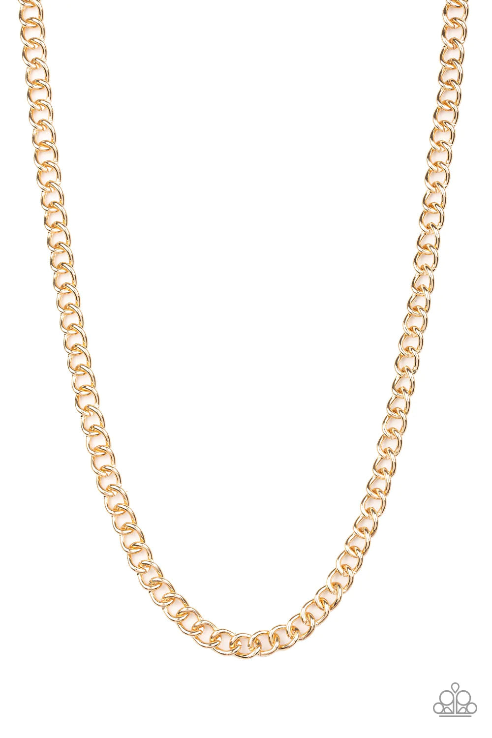 Full Court - Gold Men's Necklace