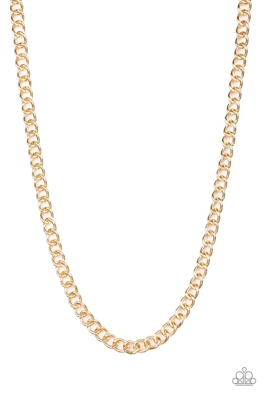 Full Court - Gold Men's Necklace