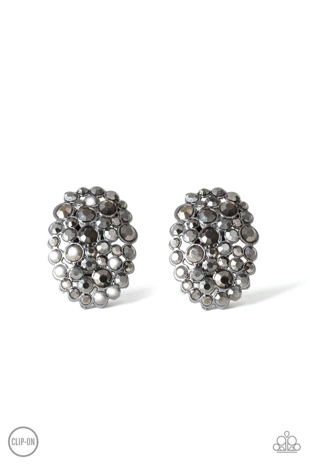 Daring Dazzle - Black Clip-On