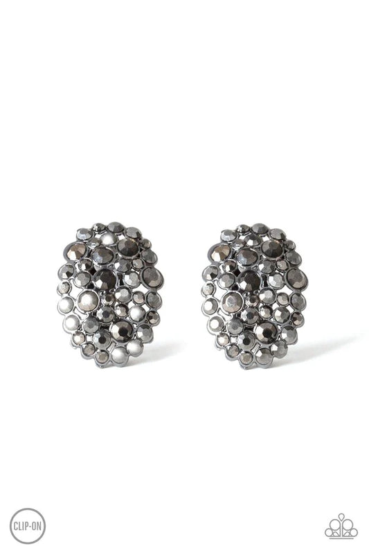Daring Dazzle - Black Clip-On
