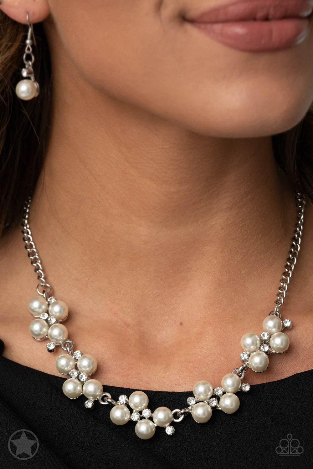 Love Story White Necklace