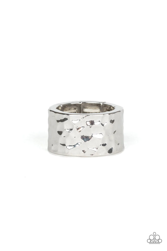 Vintage Vault Self-Made Men's Silver Ring