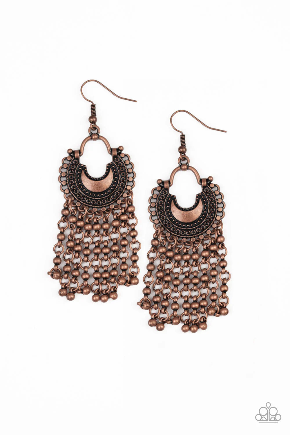 Catching Dreams - Copper Earrings
