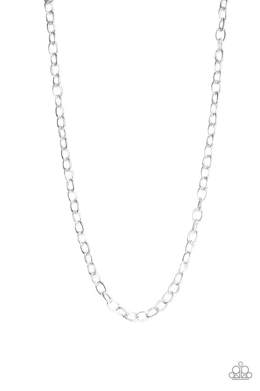 Courtside Seats Silver Urban Necklace