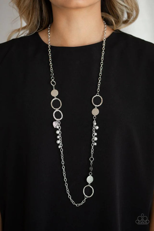 Unapologetic Flirt - Silver Necklace