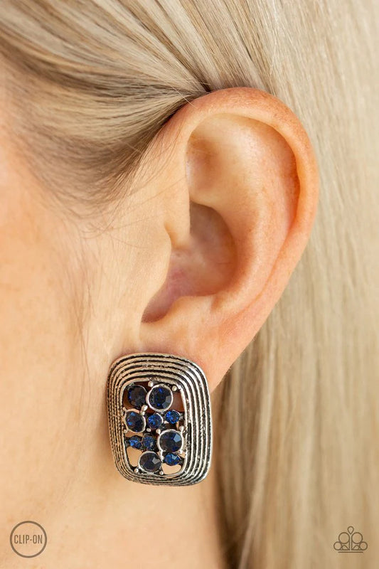 Darling Dazzle - Blue Clip-On