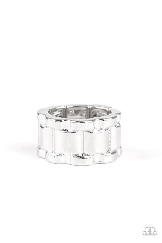 Modern Machinery - Silver MEN'S Ring