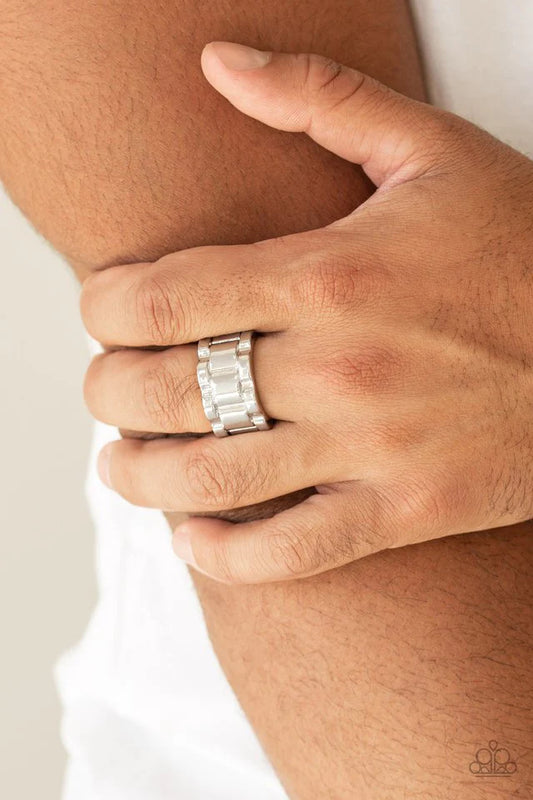 Modern Machinery - Silver MEN'S Ring