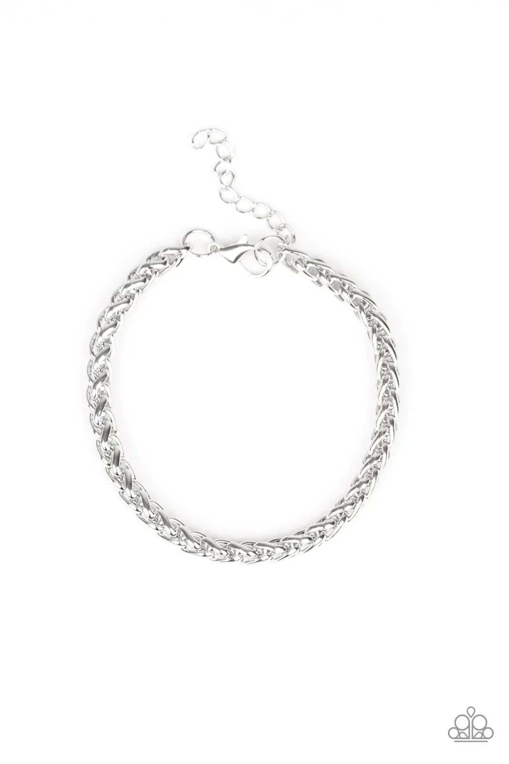 Knocked It Out Of The Park - Silver Urban Bracelet